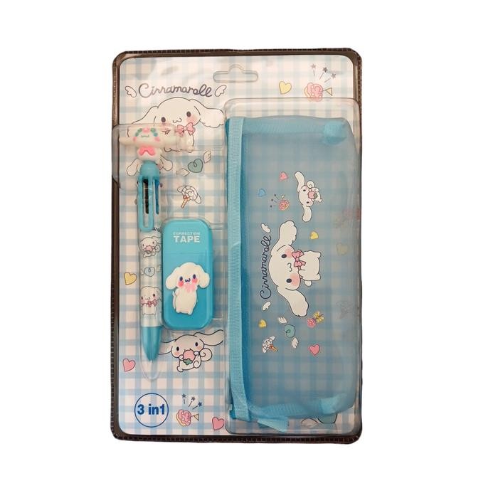 

Set Alat Tulis Sekolah 3In1 Karakter Sanrio