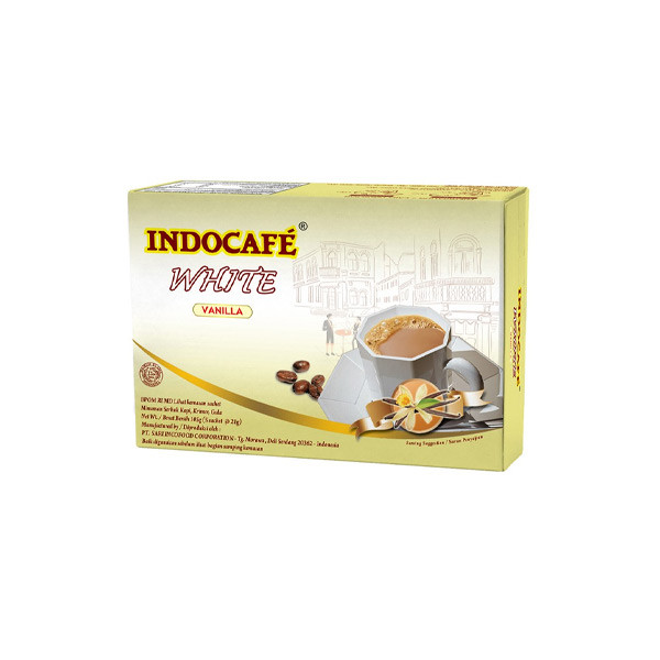 

INDOCAFE WHITE VANILLA 5X21G