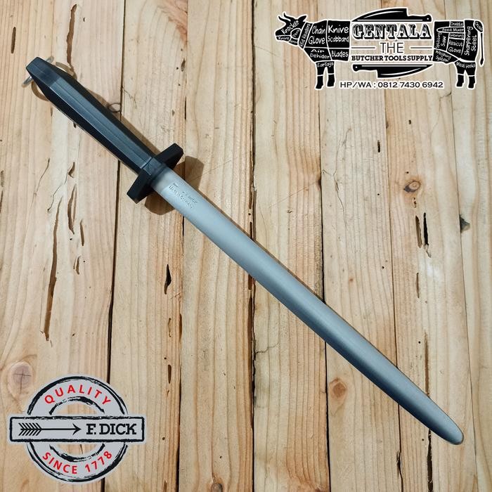 Asahan F. Dick Eurocut Sharpening Steel Fine Cut Oval 30cm