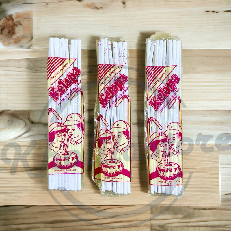 

Promo (1 Pack) Sedotan Plastik Bengkok Putih Kelapa @25 Pack Kecil Termurah