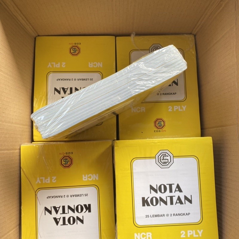 

Terbaru Nota Kontan Besar Ncr 2 Ply Eds On Isi 10 Pcs Termurah
