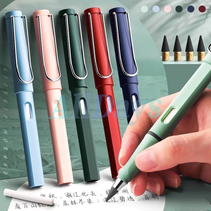 

Pensil Tanpa Batas HB 0.5mm / Eternal Pencil Pensil Ajaib Tanpa Rautan + Pengahapus Untuk Menulis Menggambar