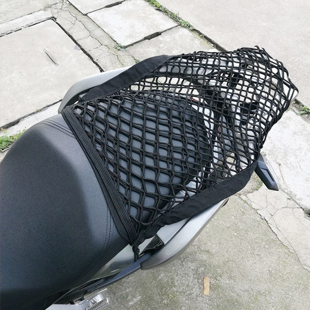 Tas Bagasi Penyimpanan Helm Sepeda Motor Tas Penyimpanan Kait Jaring Bagasi Sepeda Motor Tas Penyimp