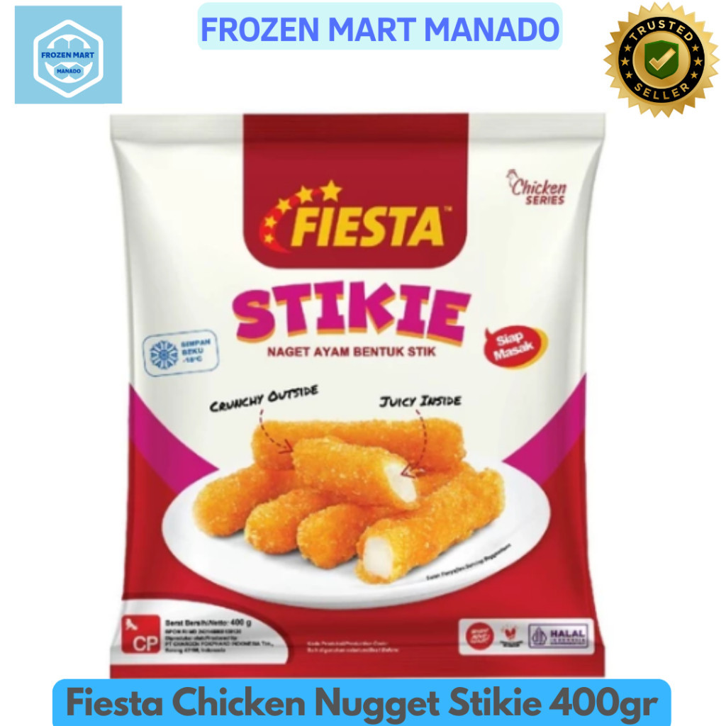 

Fiesta Chicken Nugget Stikie 400gr - Frozen Food Tomohon