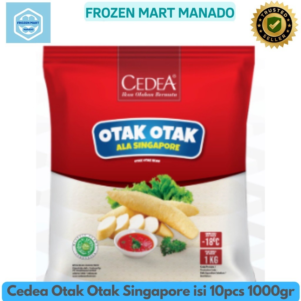 

Cedea Otak Otak Singapore isi 10pcs 1000gr - Frozen Food Tomohon