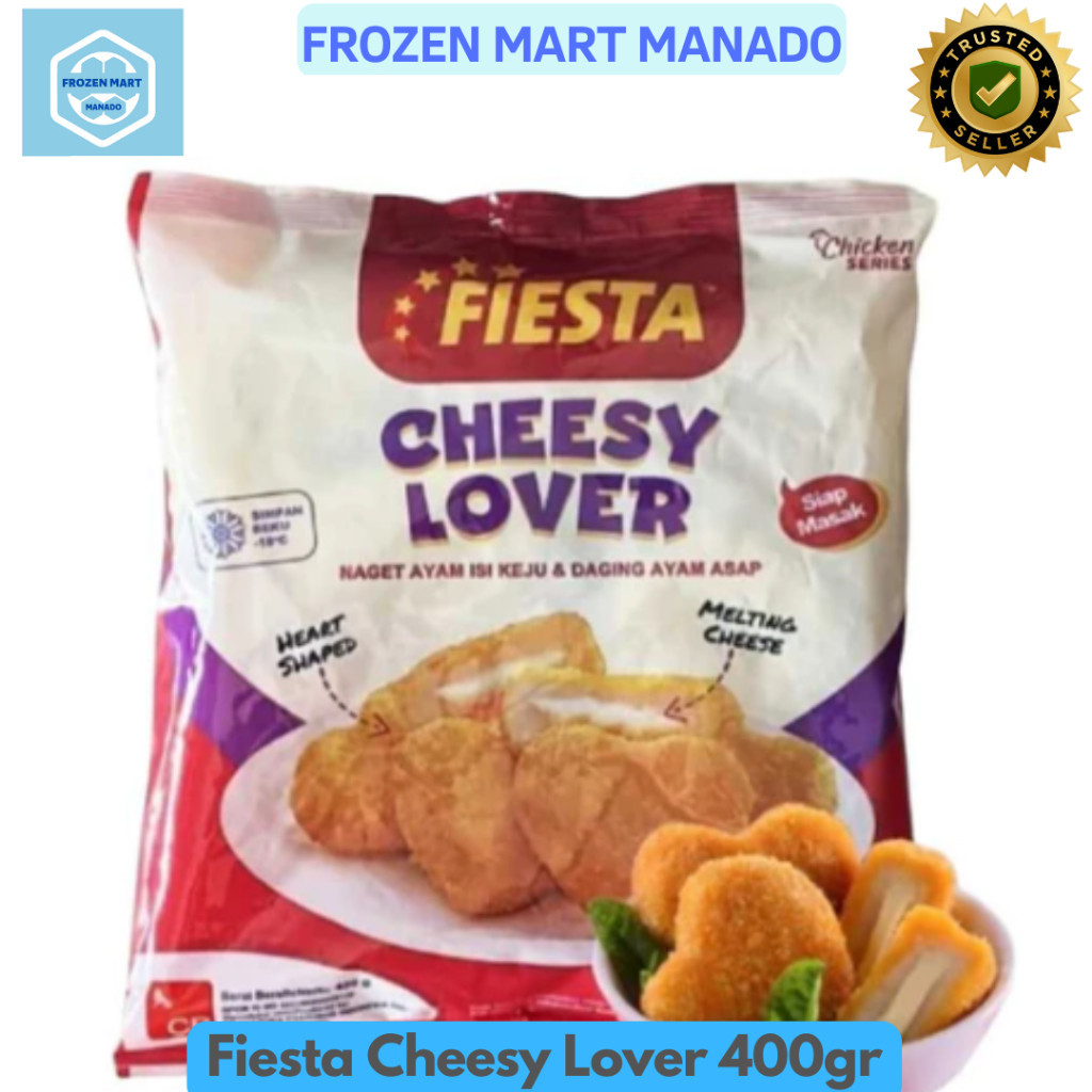 

Fiesta Cheesy Lover 400gr - Frozen Food Tomohon
