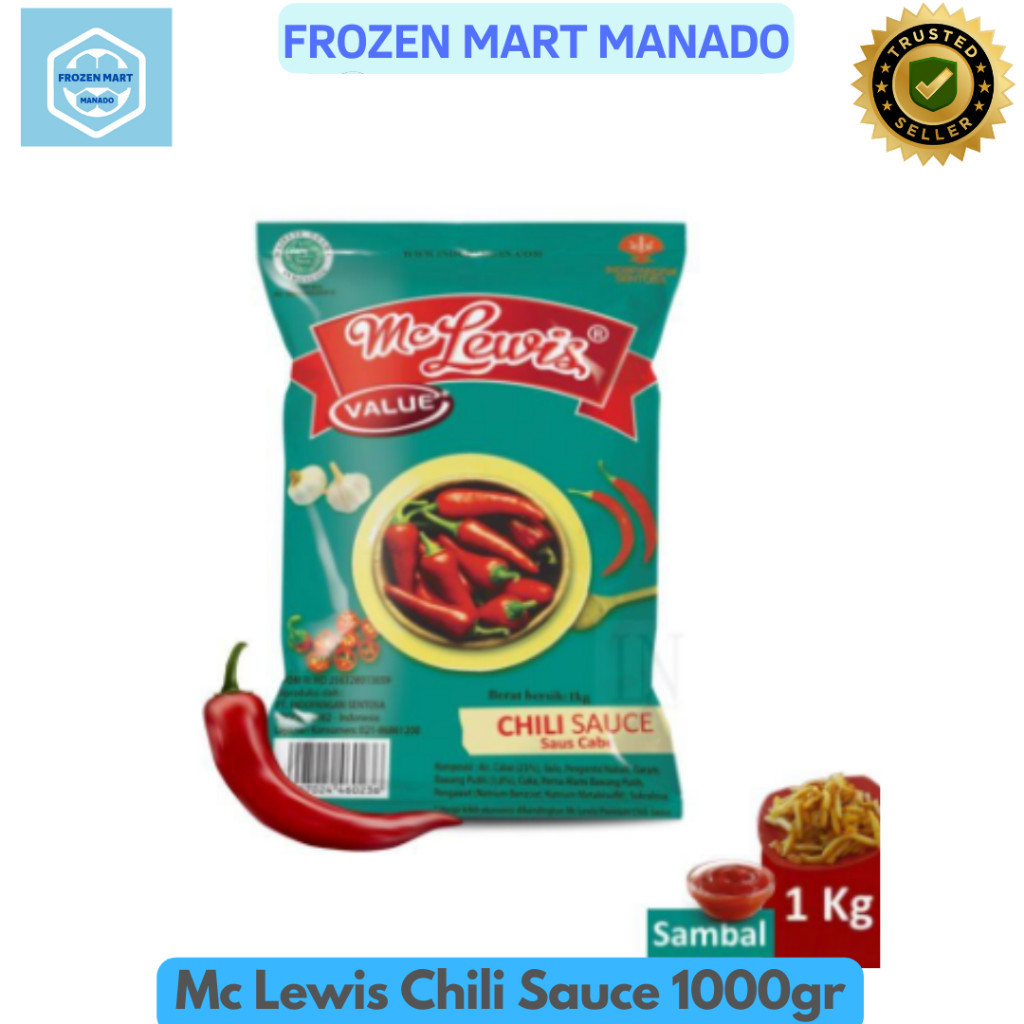 

Mc Lewis Chili Sauce 1000gr - Frozen Food Tomohon