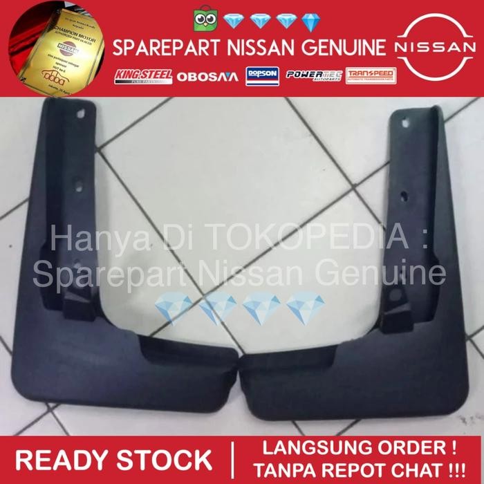 mudguard mud guard karpet lumpur ban nissan xtrail t31 oem original