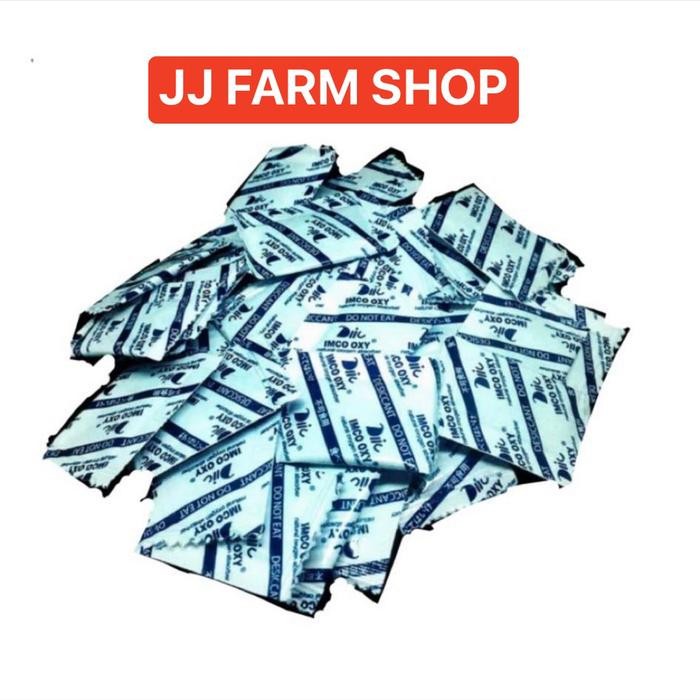 SILICA GEL OXYFREE 1KG PLASTIK UNTUK MAKANAN KERING / BASAH PREMIUM