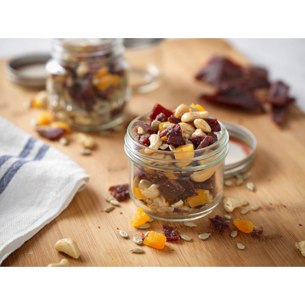 

Terlaris! Trail Mix Safiya Gram - Dried Mixed Fruit Seed and Nut Cemilan Sehat