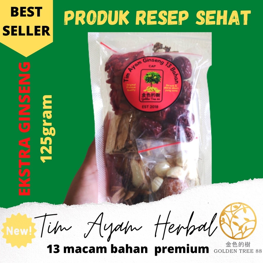 

Terlaris! Terlaris Tim Ayam Ginseng 13 Bahan Sup Ayam Obat Pum Fresh
