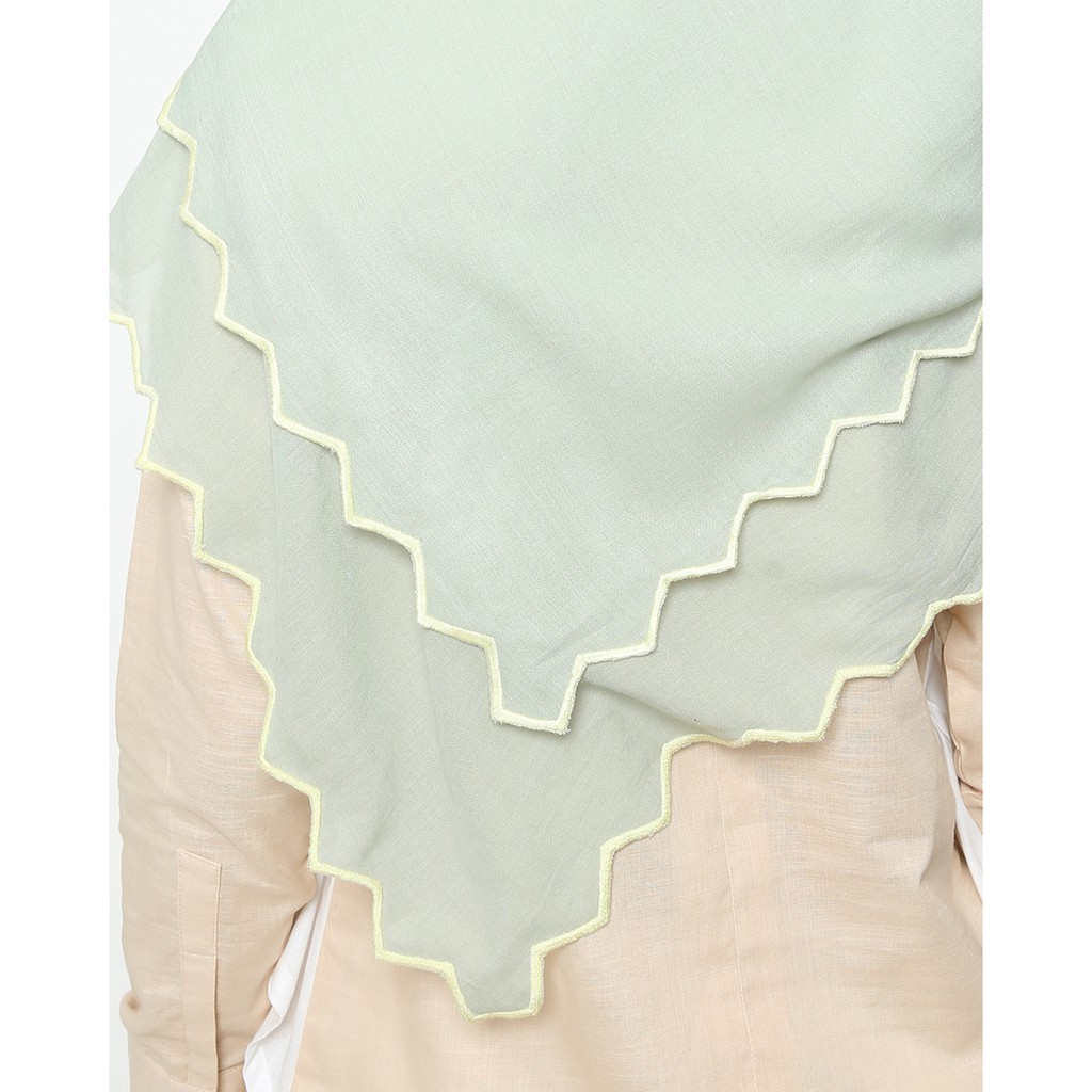 PRISM SCARF MINT EN - RUMAH AYU X JEFFRY TAN