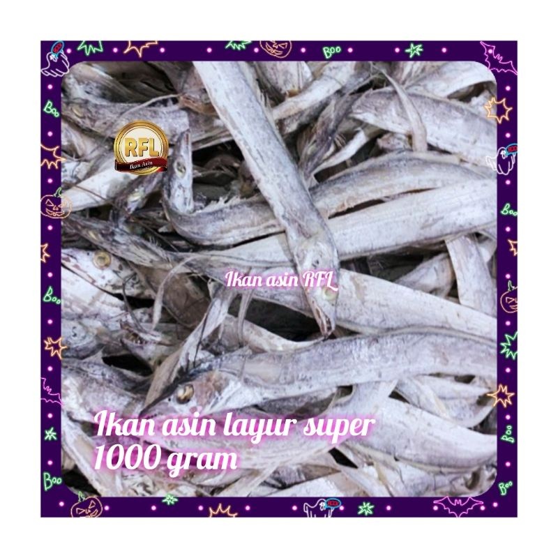 

Terlaris! Ikan Asin Layur COP 1gram / 1 Kg