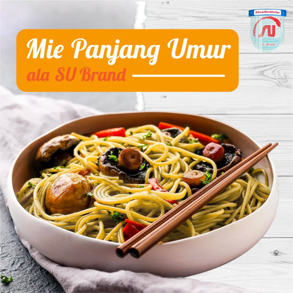

Terlaris! SU Brand Mie Kering Egg Noodle 450g