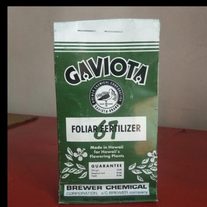 Pupuk Gaviota 67 (Pembungaan)