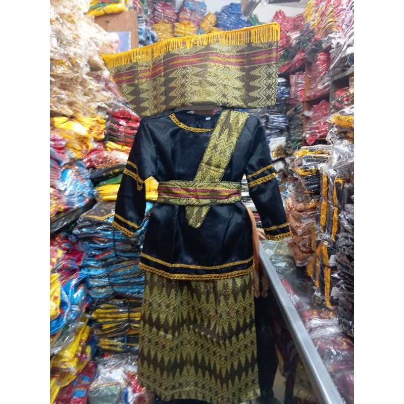 Baju adat batak anak TK SD // Pakaian adat batak