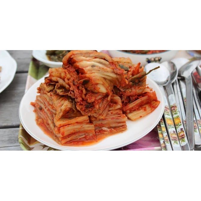 

Terlaris! KIMCHI SAWI FRESH PLAZA KOREA 1 KG - KOREAN FOOD LEZAT