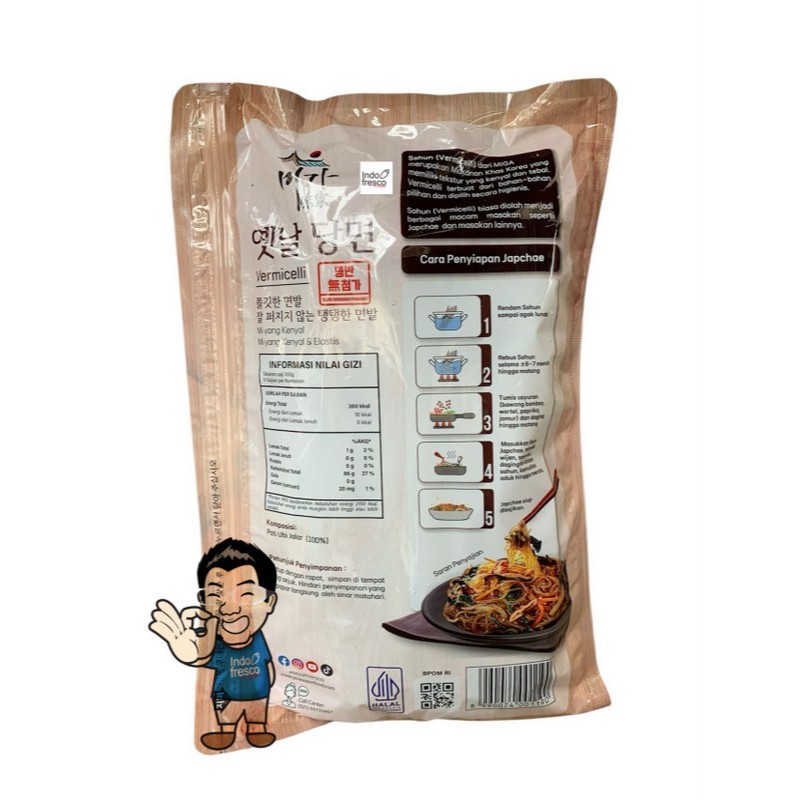

Terlaris! Ma Dangmyeon Korean Vermicelli- Bihun Sohun Soun Korea Japchae g