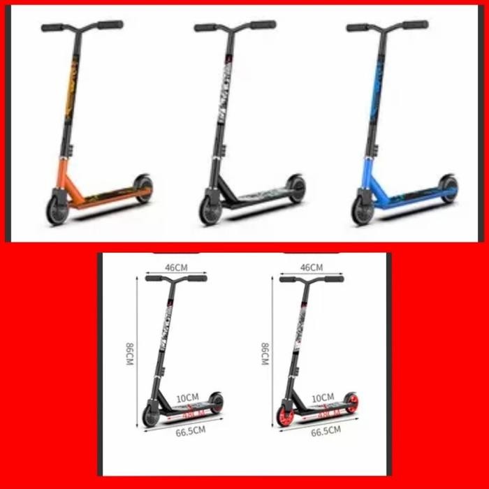 Skuter Scooter Anak Otoped Hadiah Kado Ultah Mainan Outdoor Indoor