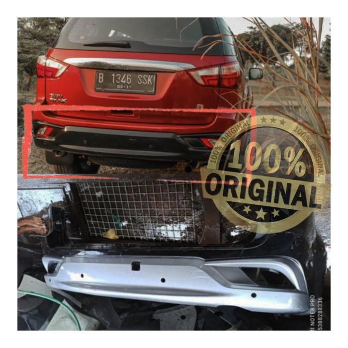 bumper bemper belakang Isuzu mux 2018 2019 original belakang