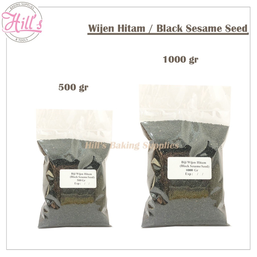 

Terlaris! BIJI WIJEN HITAM PANGGANG PUM gr 1kg / B SESAME SEED ROASTED gr 1 kg 1 gr