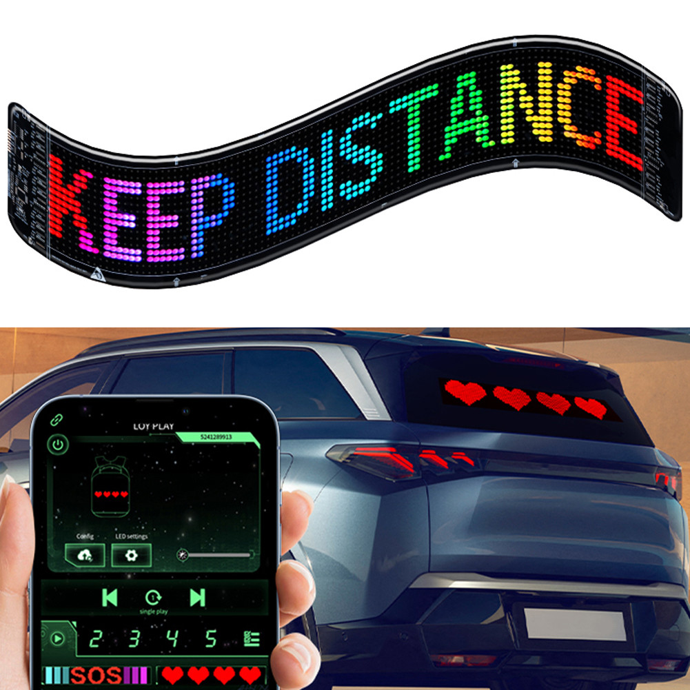 Devil Eyes LED Panel Light DIY Programmable LED Demon Eyes Flexible Display Screen Demon Eyes Flexib