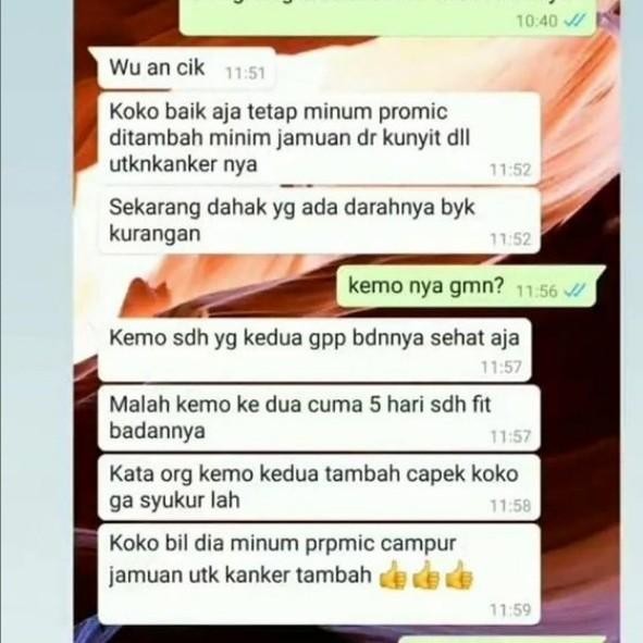 

Tjia Wu - 1 Btl Promic Varian Baru Buah Naga/Jambu Kristal 1 Liter