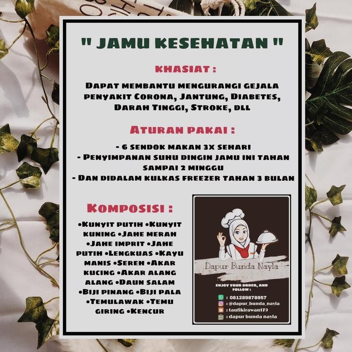 

Tjia Wu - Jamu Kesehatan