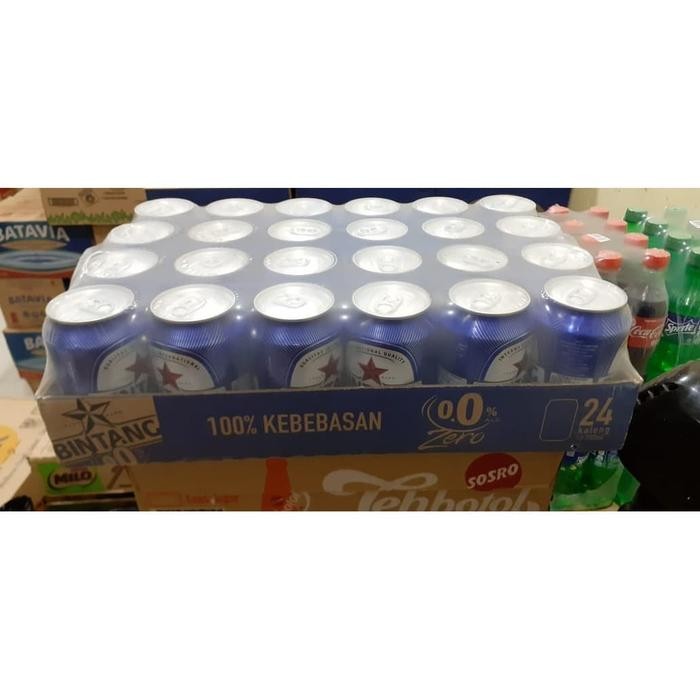 

Tjia Wu - Bintang Zero Kaleng 1 Karton Isi @24X330 Ml