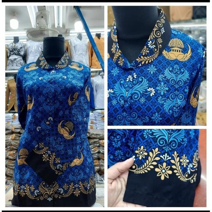 Baju Batik Kopri Pria-Baju Kopri Wanita Terbaru-Seragam Dinas Kopri