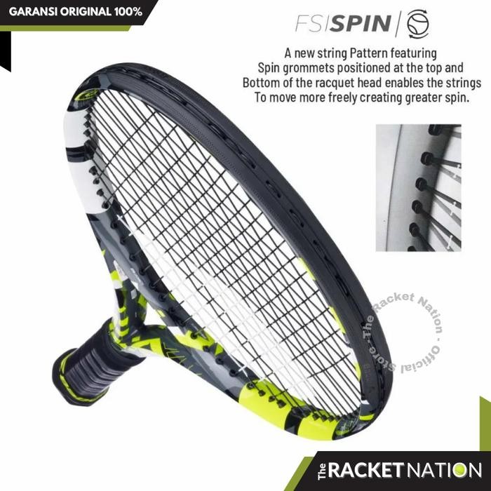 Babolat Pure Aero 2023 Original (Used By Carlos Alcaraz) Racket Raket Tenis Babolat Pure Aero