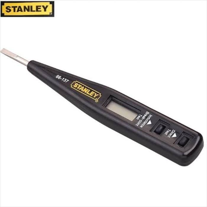 STANLEY TESPEN DIGITAL AC DC DIGITAL VOLTAGE TESTER STANLEY 66-137