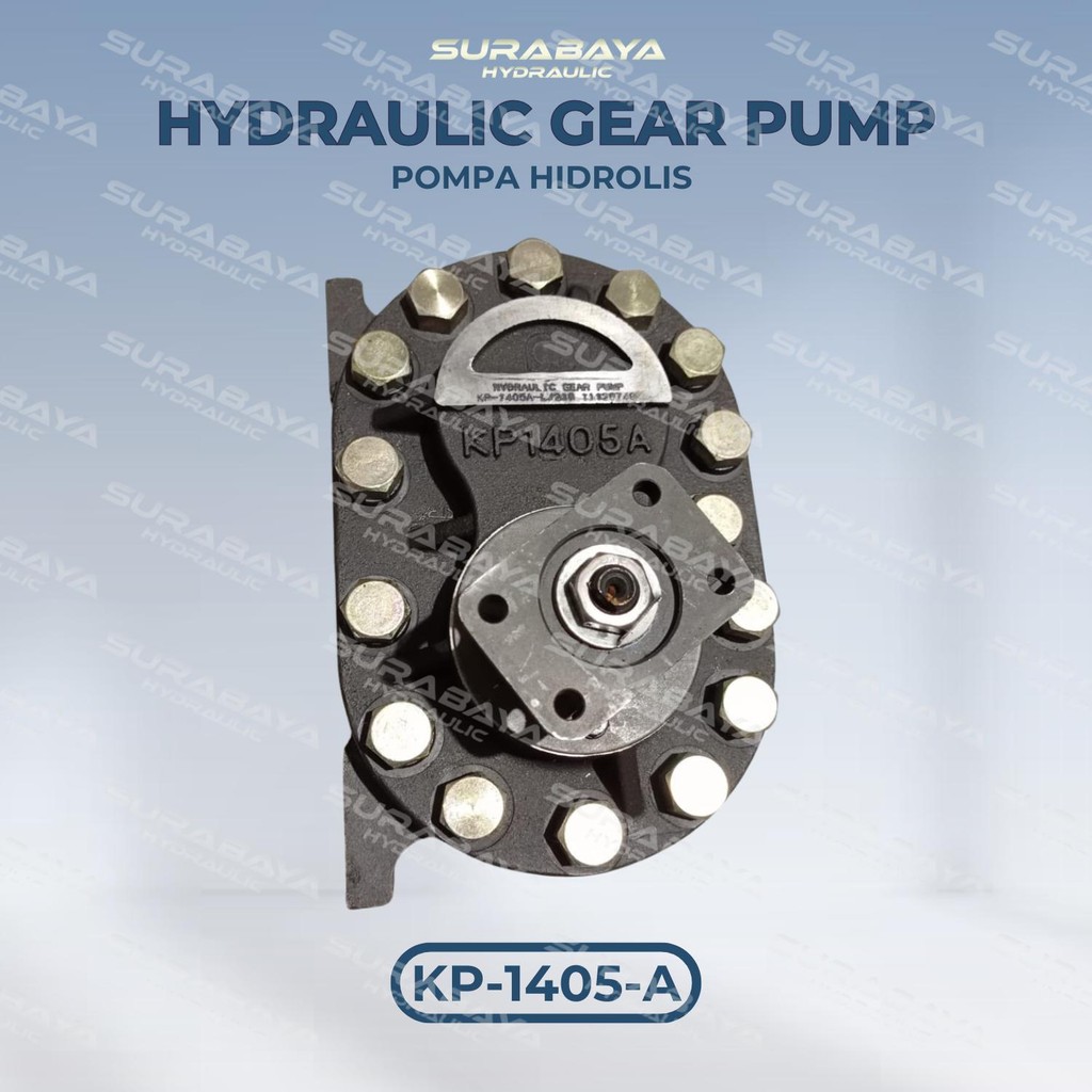 KP-1405A | Hydraulic Gear Pump KP1405A KP 1405 A 140 Pompa Hidrolik Hidrolis Hydraulic