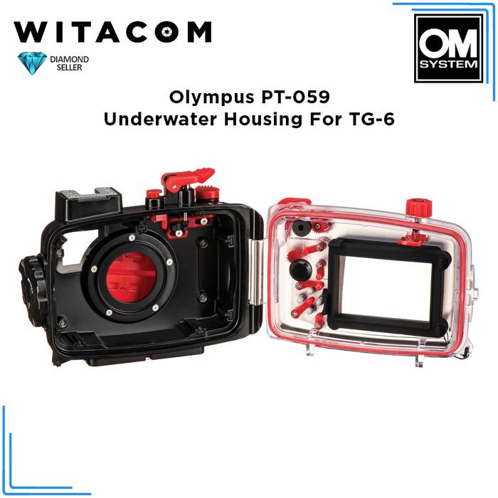 OLYMPUS PT-059 PT059 PT59 UNDERWATER HOUSING FOR TG6 / TG5 - ORIGINAL