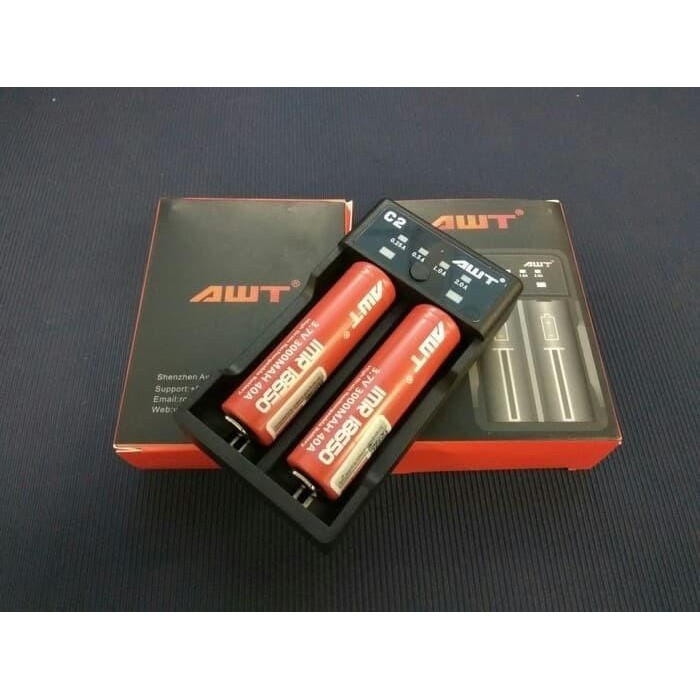CHARGER 2 SLOT C2 AWT - CHARGER BATERAI 2 SLOT