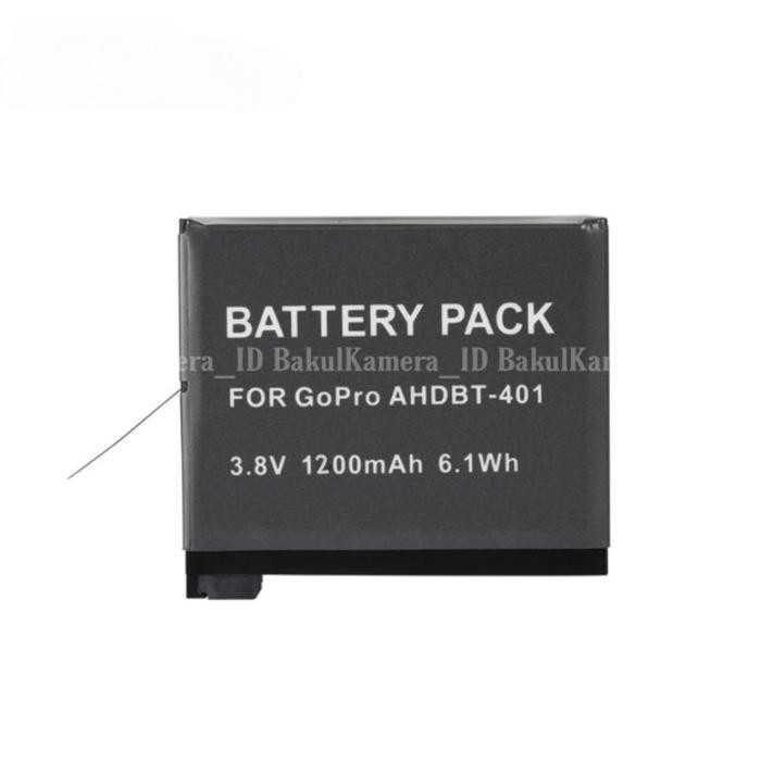 BATERAI GOPRO HERO 4 BLACK / BATTERY GOPRO HERO 4 SILVER