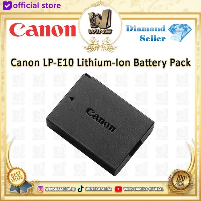 BATERAI CANON LP-E10 / BATTERY CANON LP-E10 ORIGINAL