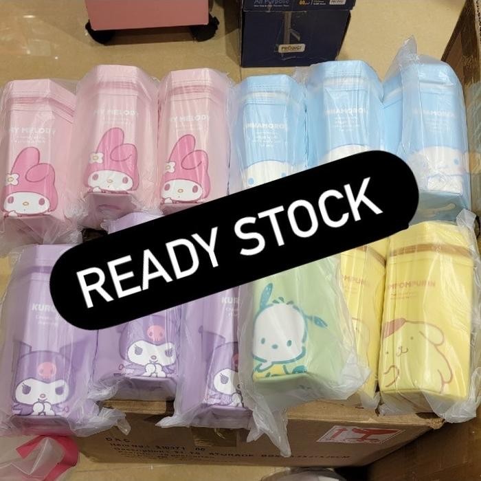 

KOTAK PENSIL TABUNG ZIP PEN POUCH SANRIO ORIGINAL