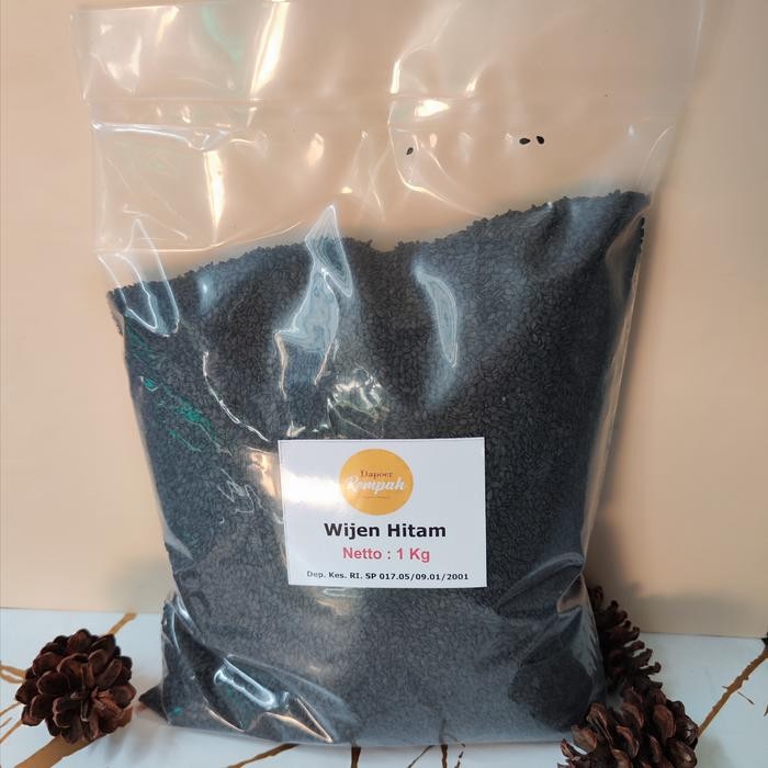

SALE !!! BIJI WIJEN HITAM PREMIUM 1 KG READYY