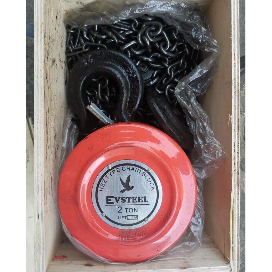 CHAIN BLOCK 2 TON 3 METER TAKEL KATROL KEREKAN 2 TON 3 METER