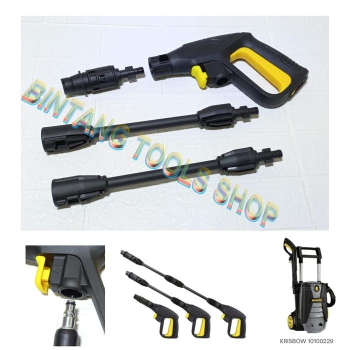 Tembakan Short Gun Stick Lance Nozzle Jet Cleaner for Krisbow 10100229