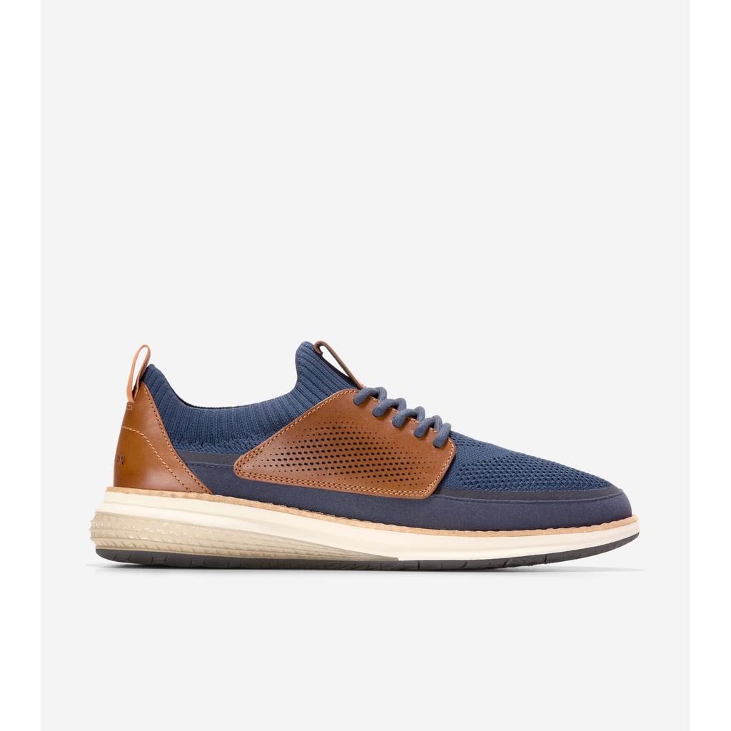 Cole Haan Men Originalgrand Energyweave Stitchlite - Sepatu Pria (Navy)