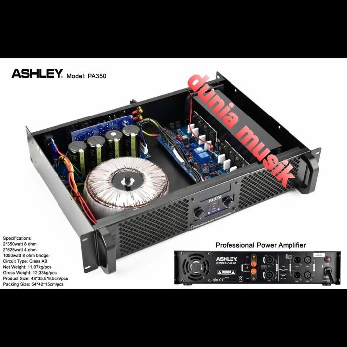 power ashley pa350 pa 350 original