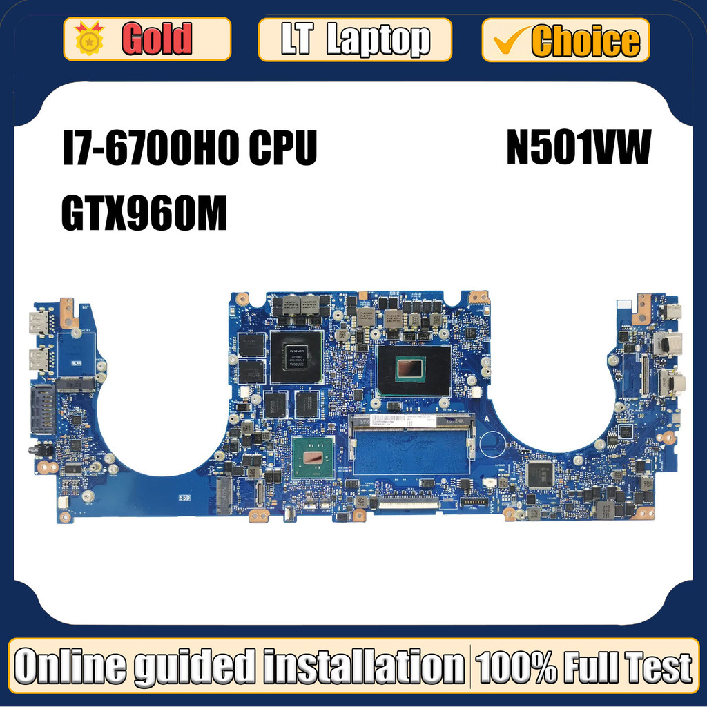 LT Laptop N501V Mainboard For ASUS N501VW G501VW G58V UX501V UX501VW G501V Laptop Motherboard I7-670