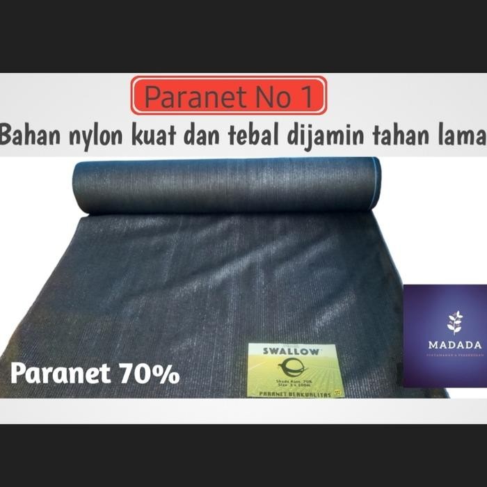 PREMIUM Jaring PARANET 10 X 3 Meter / Jaring Penahan Panas Untuk Tanaman