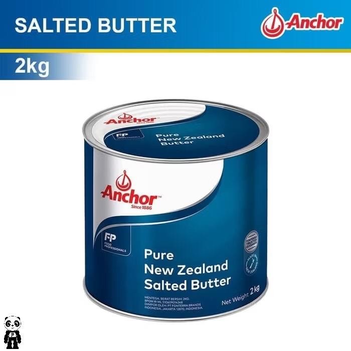 

Anchor Pure New Zealand Salted Butter Mentega 2Kg