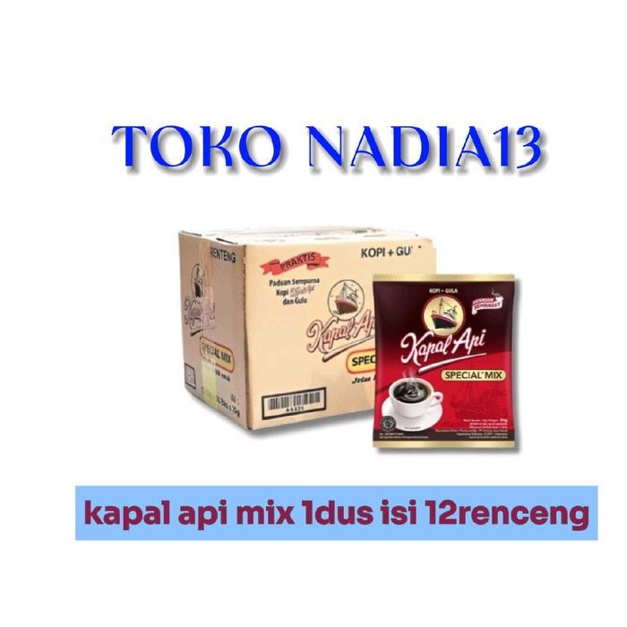 

[1 dus] kopi kapal api special mix kopi+gula isi 12 renceng atau 120pcs Coffee Minuman Bubuk