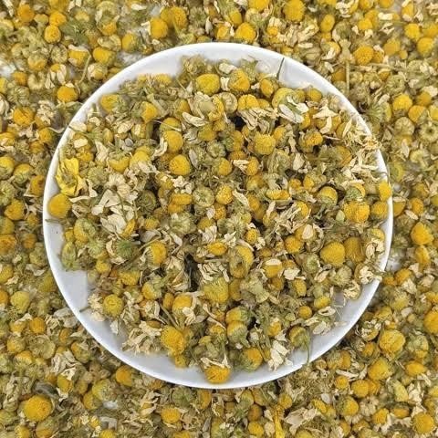 

Teh Dried German Chamomile tea Bulk 1 kilo / 1kg [Premium Quality]