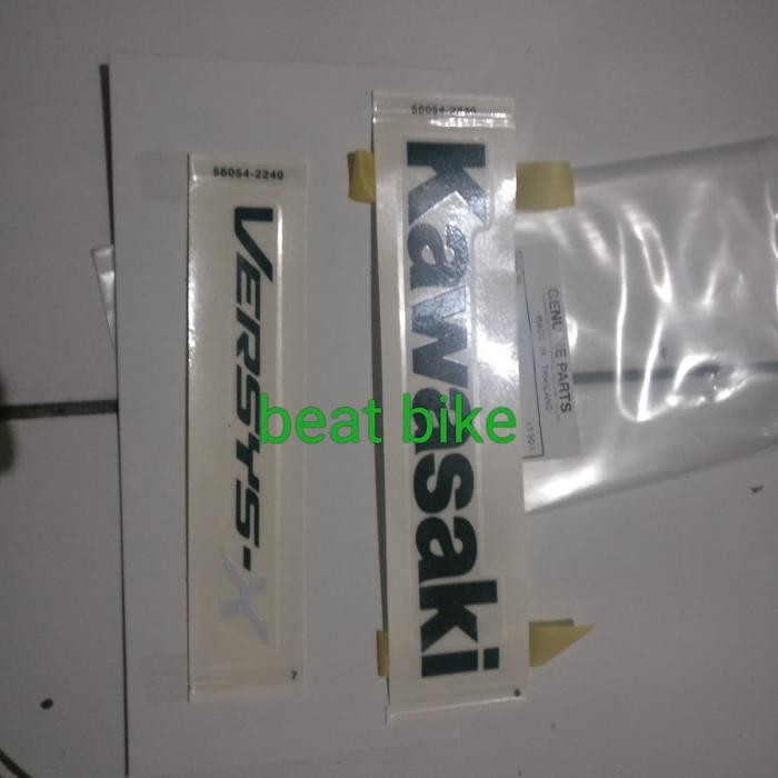 stiker sticker set kawasaki versys 250