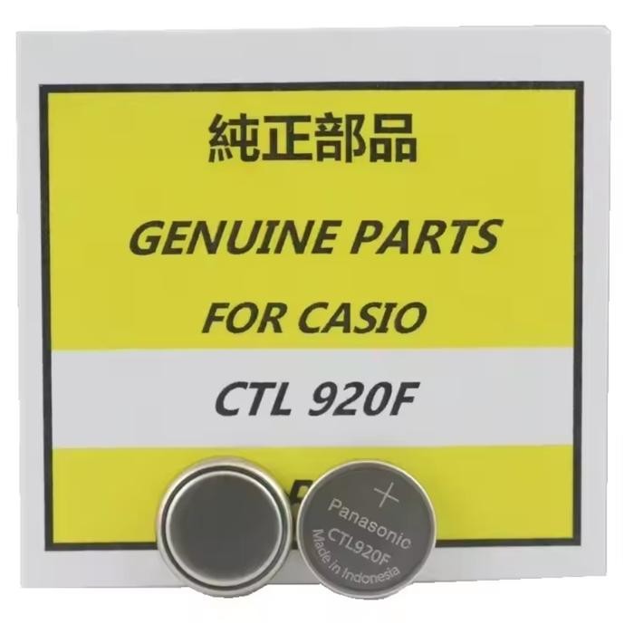Harga Promo Baterai Jam Tangan Type Ctl920F Baterai Solar Jam Casio